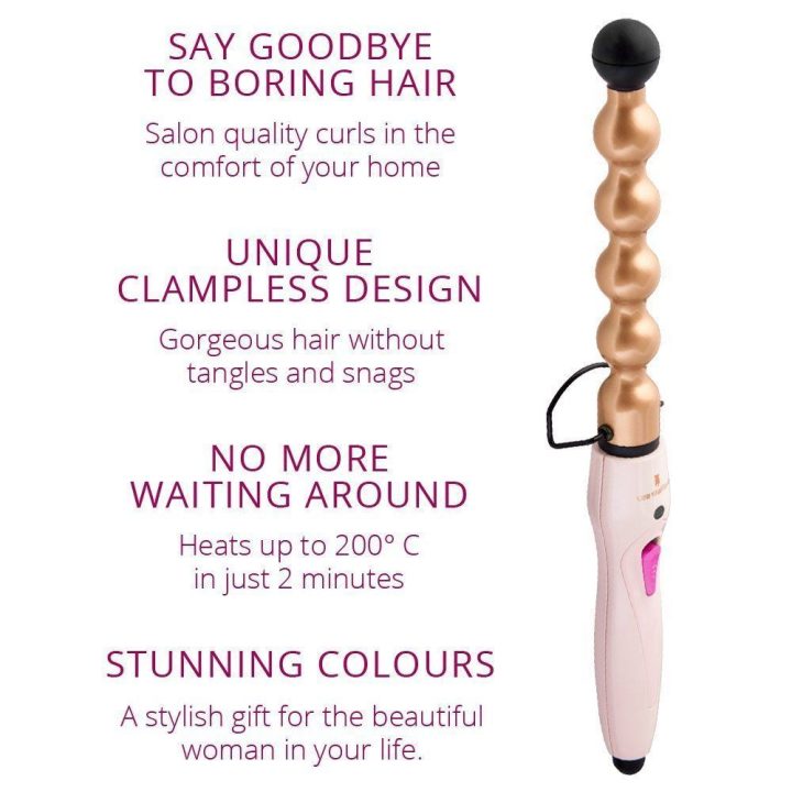 Lee Stafford Argan Oil Twisted Curling Wand - Image 4