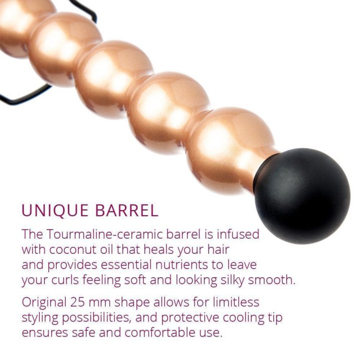 Lee Stafford Argan Oil Twisted Curling Wand - Image 3