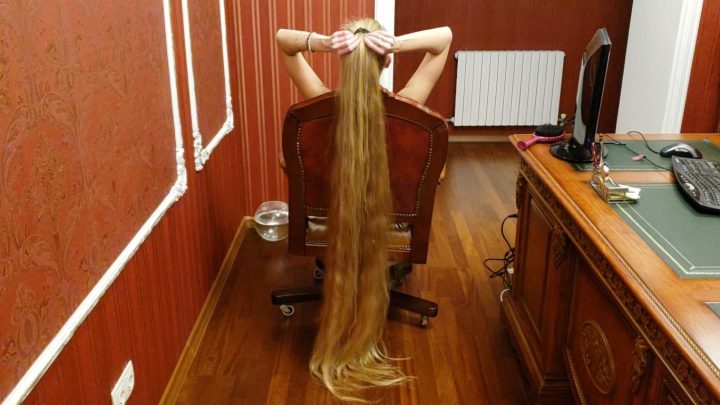 Floor Length Hair Play and Chair Covering in Office - Image 17