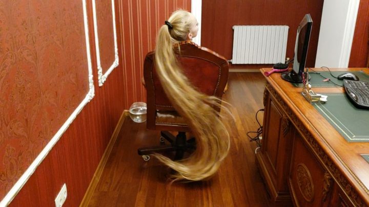 Floor Length Hair Play and Chair Covering in Office - Image 19