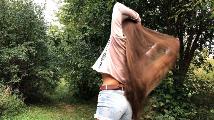 20 Minutes of Two Russian Friends Doing Everything in Nature with Super Soft Long Hair - Image 17