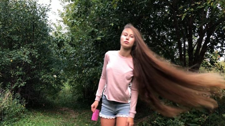 20 Minutes of Two Russian Friends Doing Everything in Nature with Super Soft Long Hair - Image 18