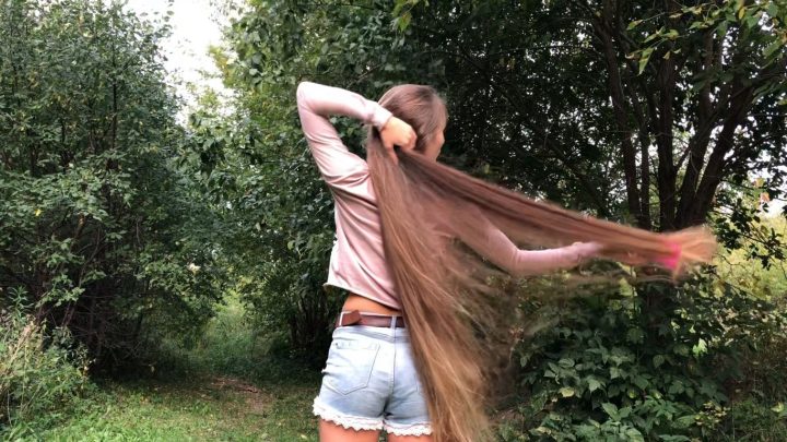 20 Minutes of Two Russian Friends Doing Everything in Nature with Super Soft Long Hair - Image 19