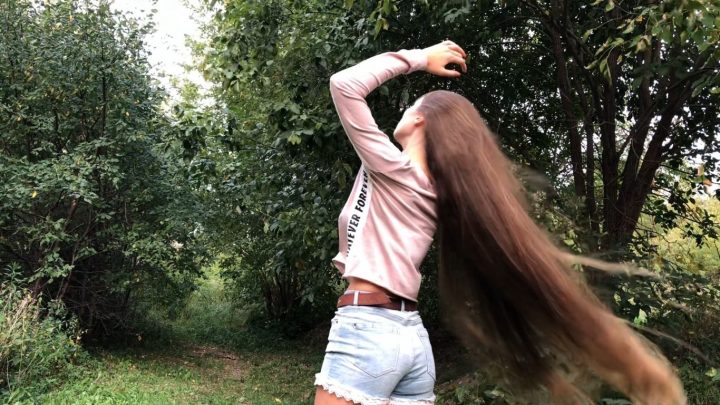 20 Minutes of Two Russian Friends Doing Everything in Nature with Super Soft Long Hair - Image 20