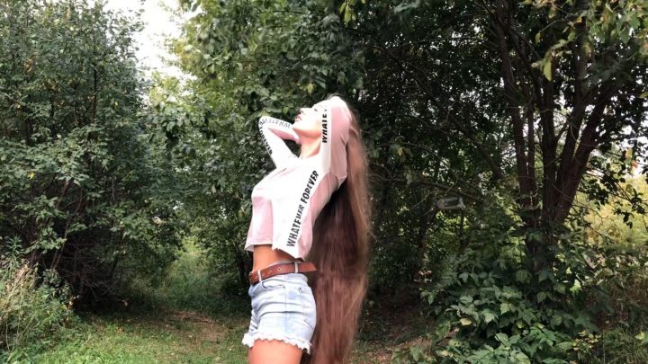 20 Minutes of Two Russian Friends Doing Everything in Nature with Super Soft Long Hair - Image 22