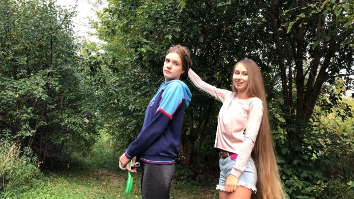 20 Minutes of Two Russian Friends Doing Everything in Nature with Super Soft Long Hair - Image 25