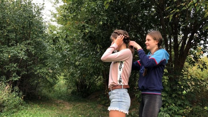 20 Minutes of Two Russian Friends Doing Everything in Nature with Super Soft Long Hair - Image 6