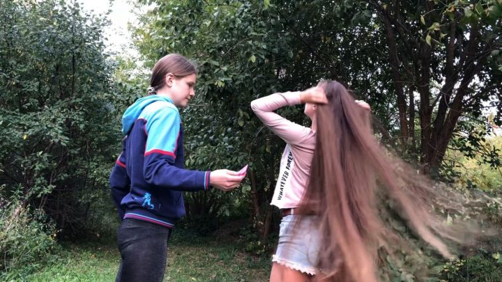 20 Minutes of Two Russian Friends Doing Everything in Nature with Super Soft Long Hair - Image 8