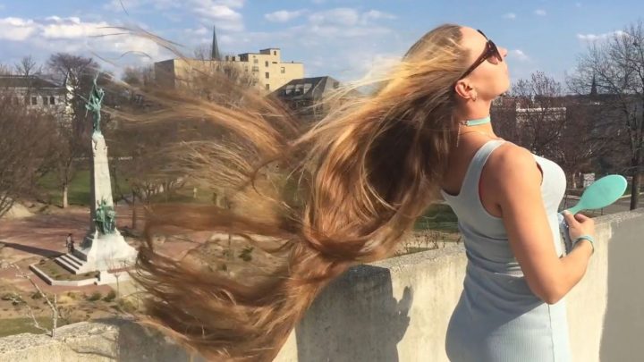 30 Minutes Windy Hair Play Collection from 46 Beautiful Girls on YouTube and Instagram - Image 6