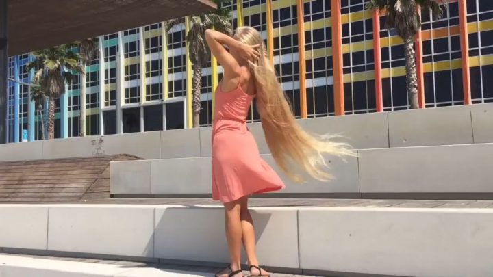 30 Minutes Windy Hair Play Collection from 46 Beautiful Girls on YouTube and Instagram - Image 9