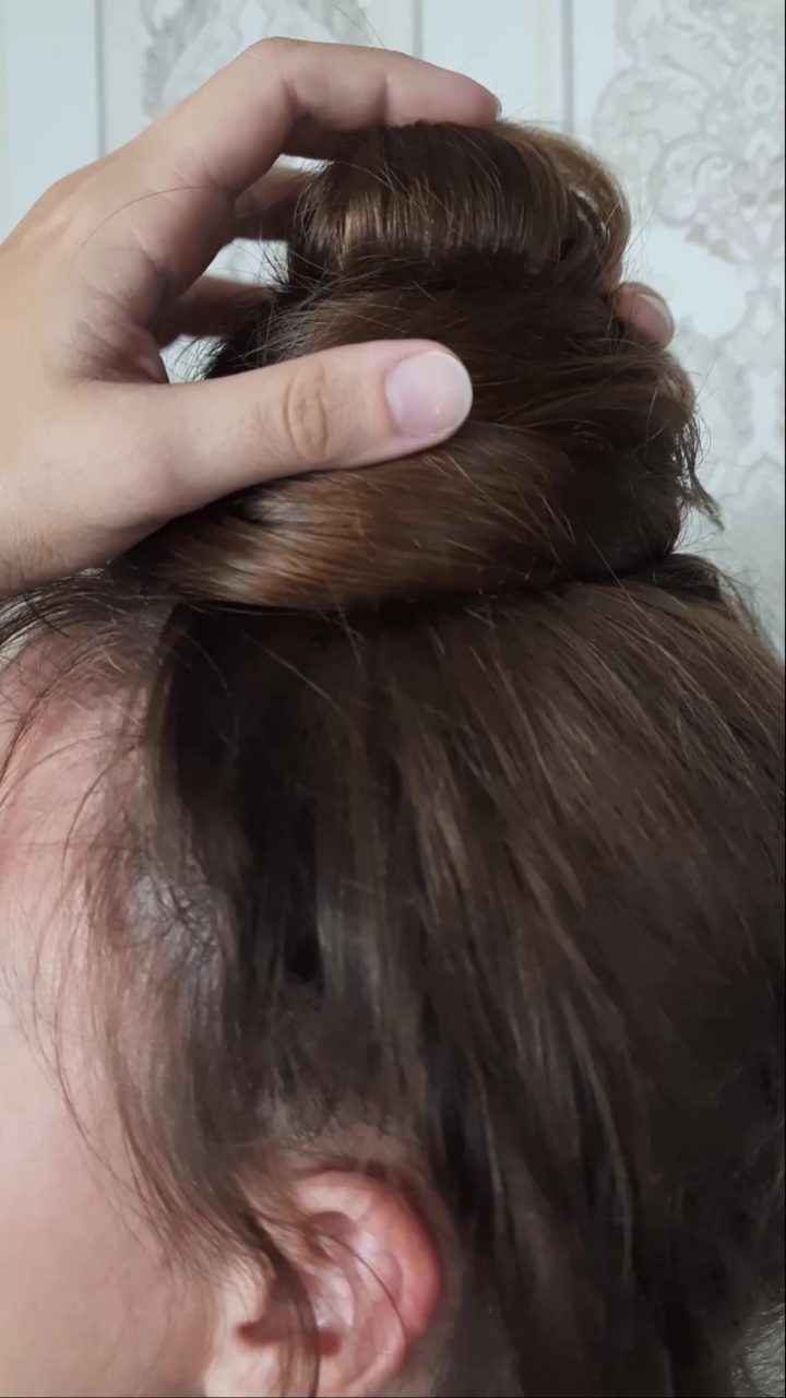 Tina and her Super Soft, Stunning Hair (Bun Drops, Hair Brushing) ASMR - Image 9